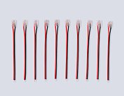 Соединитель гибкий односторонний COB 12/24V для лент 8/10mm (2 конт.) (10шт) Ambrella light GS7375 ILLUMINATION
