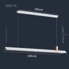 Реечный, рядный светильник HARMONY Размер XL. Цвет белый Lampatron 6439-17372