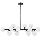 Подвесной светильник Lumina Deco LDP 6033-16 BK Marsiada