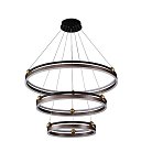 Подвесной светильник Crystal Lux FERNANDO SP158W LED D400+600+800 COFFEE/BLACK