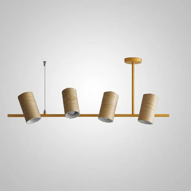 Подвесной реечный светильник BARREL B Yellow ImperiumLoft 240215-26 BAREL