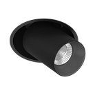 Встраиваемый поворотный светодиодный светильник Ledron EVA DANNY MINI Black-Grey
