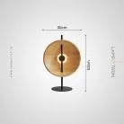 Настольная лампа DELANO WOOD TAB Светлое дерево Lampatron delano-wood-tab-lightwood 8970-25384