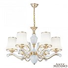 Люстра подвесная с плафонами 303987/6 Wh/Gd Arte Milano Florentia