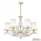 Люстра подвесная с плафонами 303987/6 Wh/Gd Arte Milano Florentia