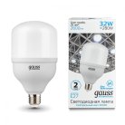 Лампа Gauss 63223 E27 32W 4000K матовая