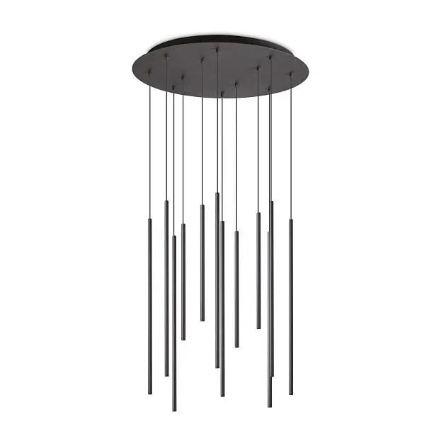 Подвесной светильник Ideal Lux 263434 FILO SP12 NERO Подвесной светильник Ideal Lux 263434 FILO SP12 NERO