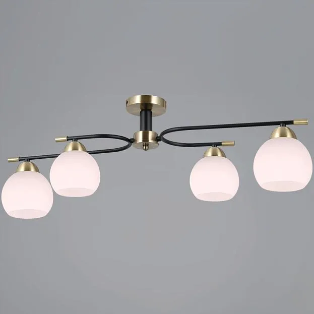Потолочная люстра ILLUMICO IL0638-4CSQ-24 AB BK LIBRA