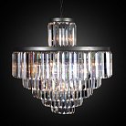 Подвесная люстра RH 1920s Odeon Clear Glass Fringe Chandelier - 6 rings ImperiumLoft 75125-22 40.1127