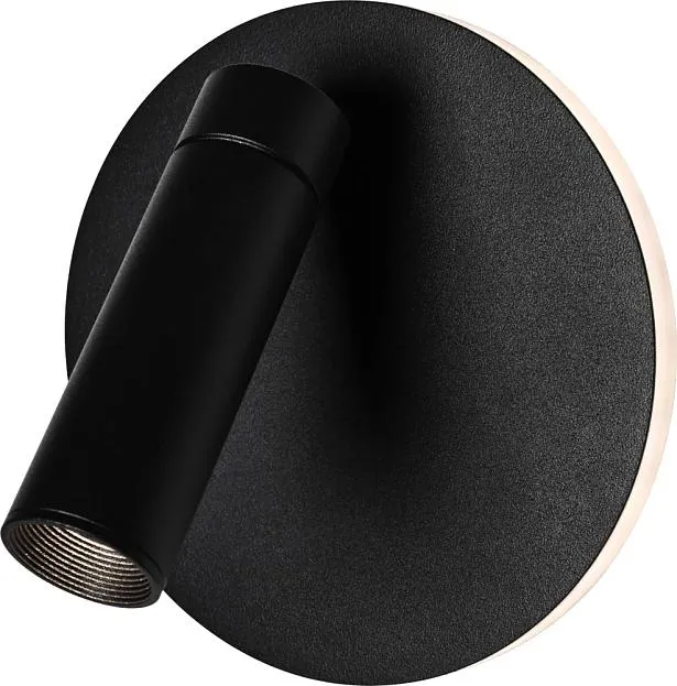 Настенный светильник ЭРА WL55 BK