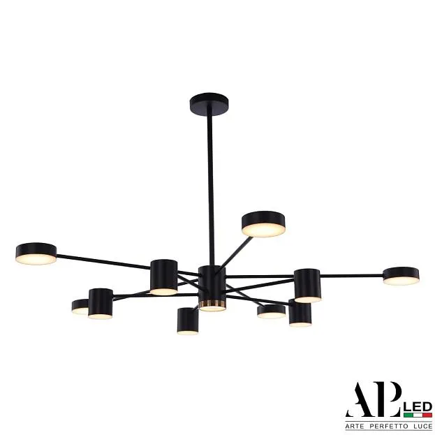 Люстра Arte Perfetto Luce 3307.6293-10 Black