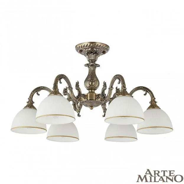 Люстра потолочная Arte Milano 346410/6 AB AM346410 Люстра потолочная Arte Milano 346410/6 AB AM346410