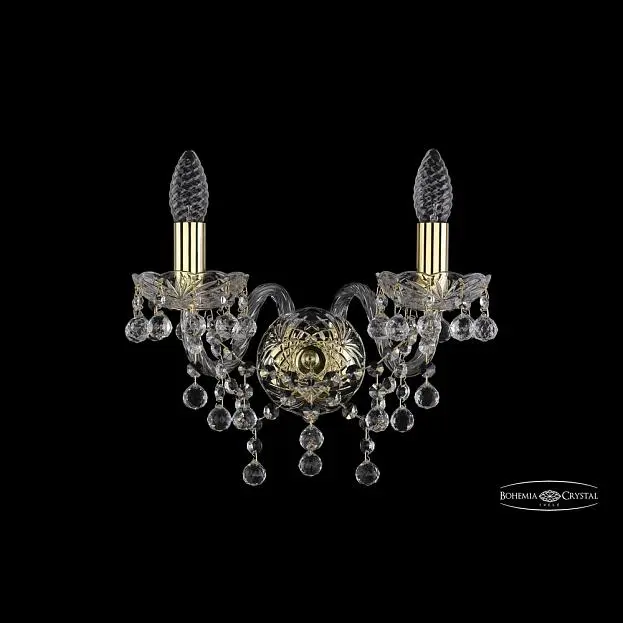 Бра хрустальный Bohemia 1409B/2/141 G Бра хрустальный Bohemia 1409B/2/141 G