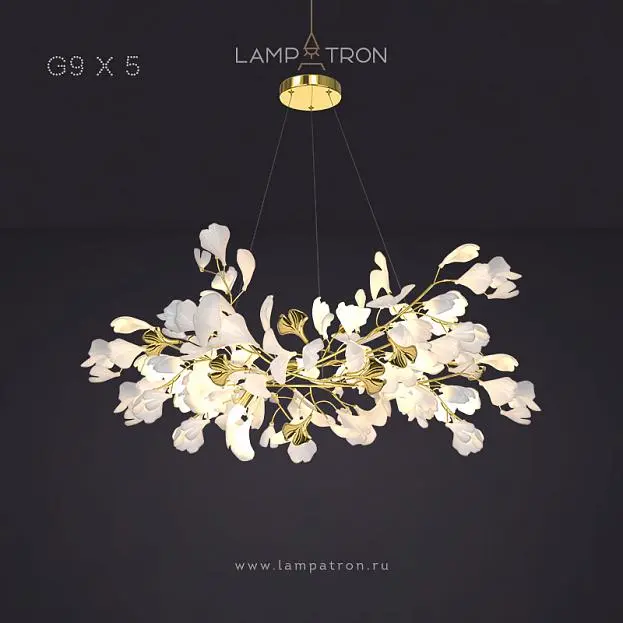 Люстра JULIETTA 5 ламп Lampatron 6975-19249 Люстра JULIETTA 5 ламп Lampatron 6975-19249