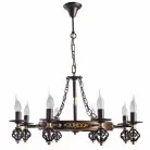 Подвесная люстра Arte Lamp A4550LM-8CK CARTWHEEL