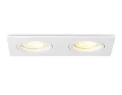 Светильник встраиваемый белый GU5.3 160*81*28 Ambrella light TN102460/2WH