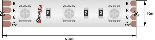Светодиодная лента DesignLed DSG560-12-RGB-65 LUX