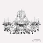 Люстра хрустальная Bohemia 1403/12/300 Ni K731