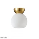 Светильник потолочный iLamp C6079-1 GD+WH Mono