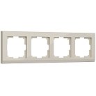 Рамка на 4 поста Werkel W0041803 (слоновая кость) a050916 Stark