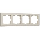 Рамка на 4 поста Werkel W0041803 (слоновая кость) a050916 Stark