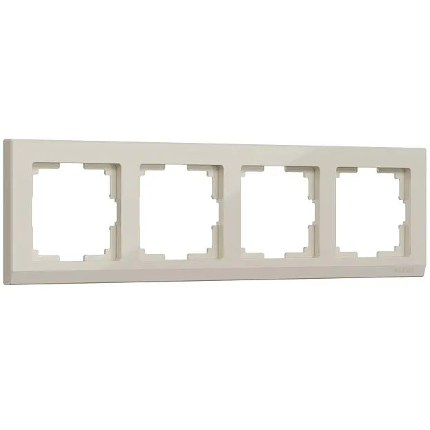 Рамка на 4 поста Werkel W0041803 (слоновая кость) a050916 Stark Рамка на 4 поста Werkel W0041803 (слоновая кость) a050916 Stark
