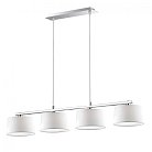 Подвес Ideal Lux 075495 HILTON SP4 LINEAR BIANCO