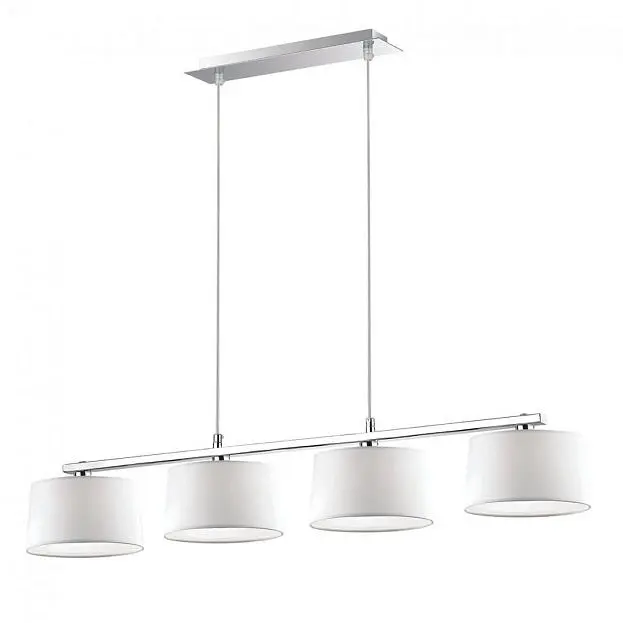Подвес Ideal Lux 075495 HILTON SP4 LINEAR BIANCO Подвес Ideal Lux 075495 HILTON SP4 LINEAR BIANCO