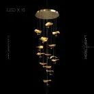 Готовая комбинация светильников PALERMO MORE 15 ламп Lampatron 4334-10985