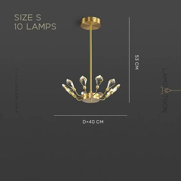 Люстра GLORIOLE UP Тип А. Размер S. 10 LED Lampatron gloriole-up-a-s 9129-26005 Люстра GLORIOLE UP Тип А. Размер S. 10 LED Lampatron gloriole-up-a-s 9129-26005