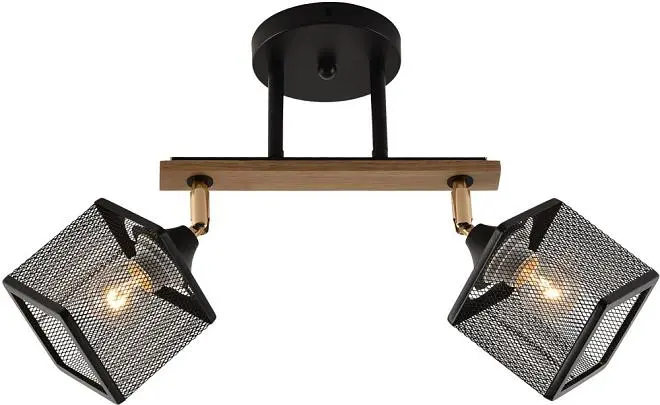 Спот Reluce 01591-3.3-02B BK+FGD+WOOD Спот Reluce 01591-3.3-02B BK+FGD+WOOD