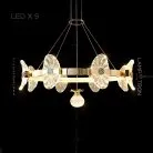 Кольцевые люстры и светильники LOCUS LUX 9 ламп Lampatron 5870-15577