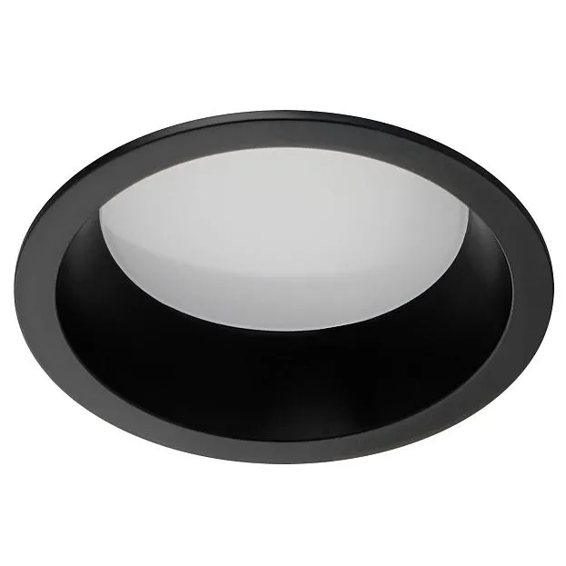 Рамка (светильник) PVC д/LED-модулей 941хх и LED-ламп D50мм ЧЕРНЫЙ IP65 Lightstar 012907 PIANO ROUND