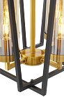 Подвесной светильник Lumina Deco LDP 1246-4 BK+MD Afres