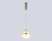 Подвесной светильник Ambrella light LH11001 GD/FR золото/белый матовый 20W 3000K D180*200