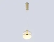 Подвесной светильник Ambrella light LH11001 GD/FR золото/белый матовый 20W 3000K D180*200