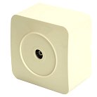 Розетка TV открытой установки, 1-местная, STEKKER, 49480 MST00-10-04