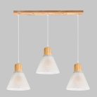 Подвесной светильник Imex MD.6029-3-P-WOOD+WH