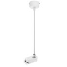Подвесное питание BARRA 1,5 м для однофазного трека Lightstar 502196 БЕЛЫЙ