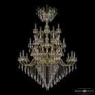 Люстра бронзовая Bohemia 72118/20+10+5/520/3d B G Y1 7218