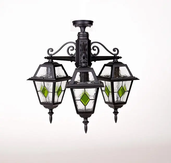 Потолочный светильник уличный Oasis Light 91170A/3 lgG Bl FARO lead GLASS Потолочный светильник уличный Oasis Light 91170A/3 lgG Bl FARO lead GLASS