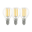 Комплект из 3-х светод. филаментн. ламп Eglo 12812 P45, 4W(E14), 2700K LM_LED_E14