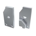 Заглушка Arlight 026726 ALM-Glass-6 левая с отверстием