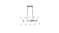 Подвесной светильник Lumina Deco LDP 6036-16 CHR Alford
