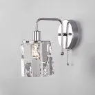 Бра Eurosvet 10101/1 хром/прозрачный хрусталь Strotskis Scoppio a044101
