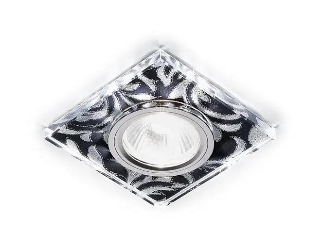 Встраиваемый светильник Ambrella light S234 BK/CH/WH Led