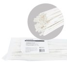 Термоусадочная трубка 4,0/2,0 мм, длина 100 см., усадка 2:1, белый Stekker 50254 HST-420-100WH