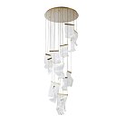 Каскадная люстра Arte lamp A2283SP-14GO GRAPPOLO