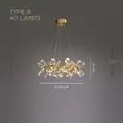 Кольцевые люстры и светильники GLORIOLE RING Тип B. 40 ламп Lampatron gloriole-ring-b-40 9121-25962