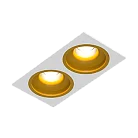 Встраиваемый светодиодный светильник LeDron LEVEL SQ2 White-Gold TRIAC 4000K